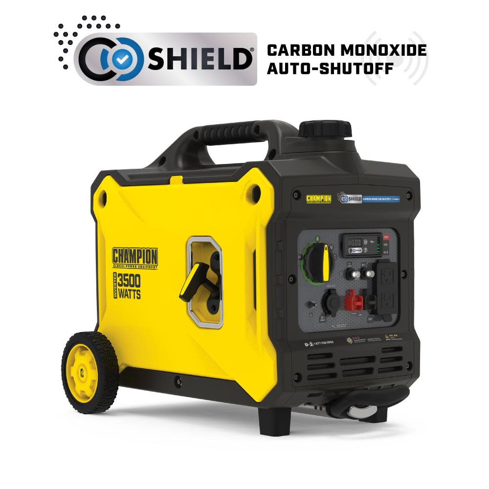 Champion Power Equipment 3500-Watt Inverter Generator with Quiet Technology and CO Shield