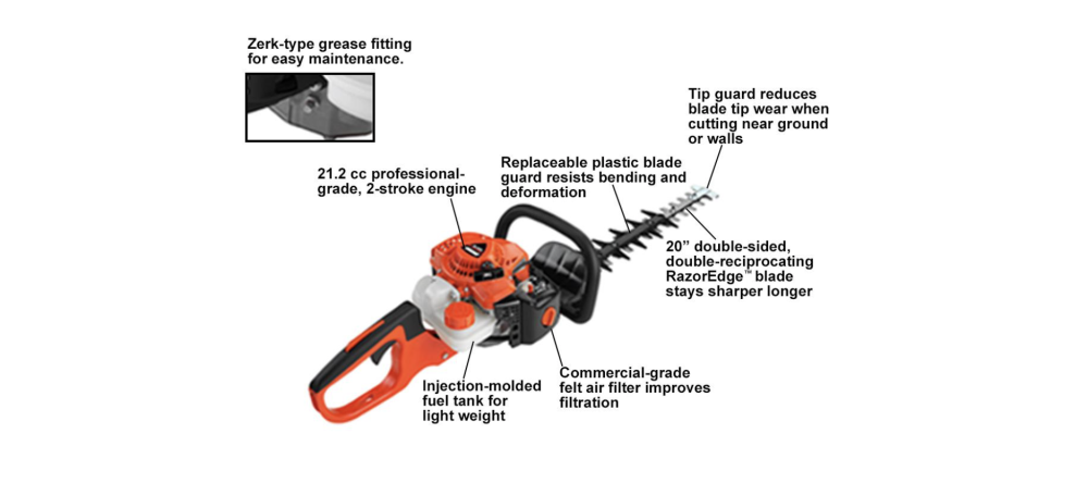 Echo 20" Gas Hedge Trimmer - Image 2
