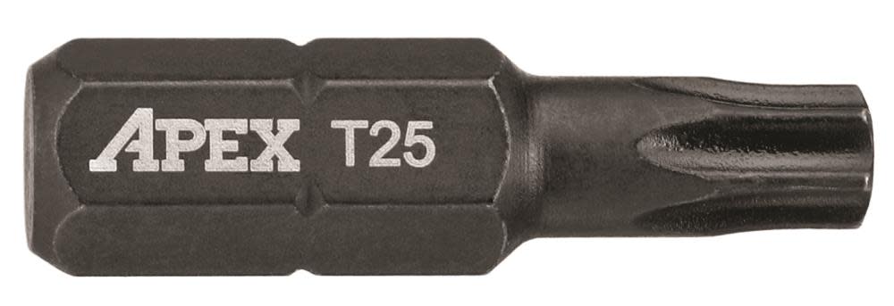 

Crescent APEX Impact TORX Bit 1 In. T25 10 Pk.