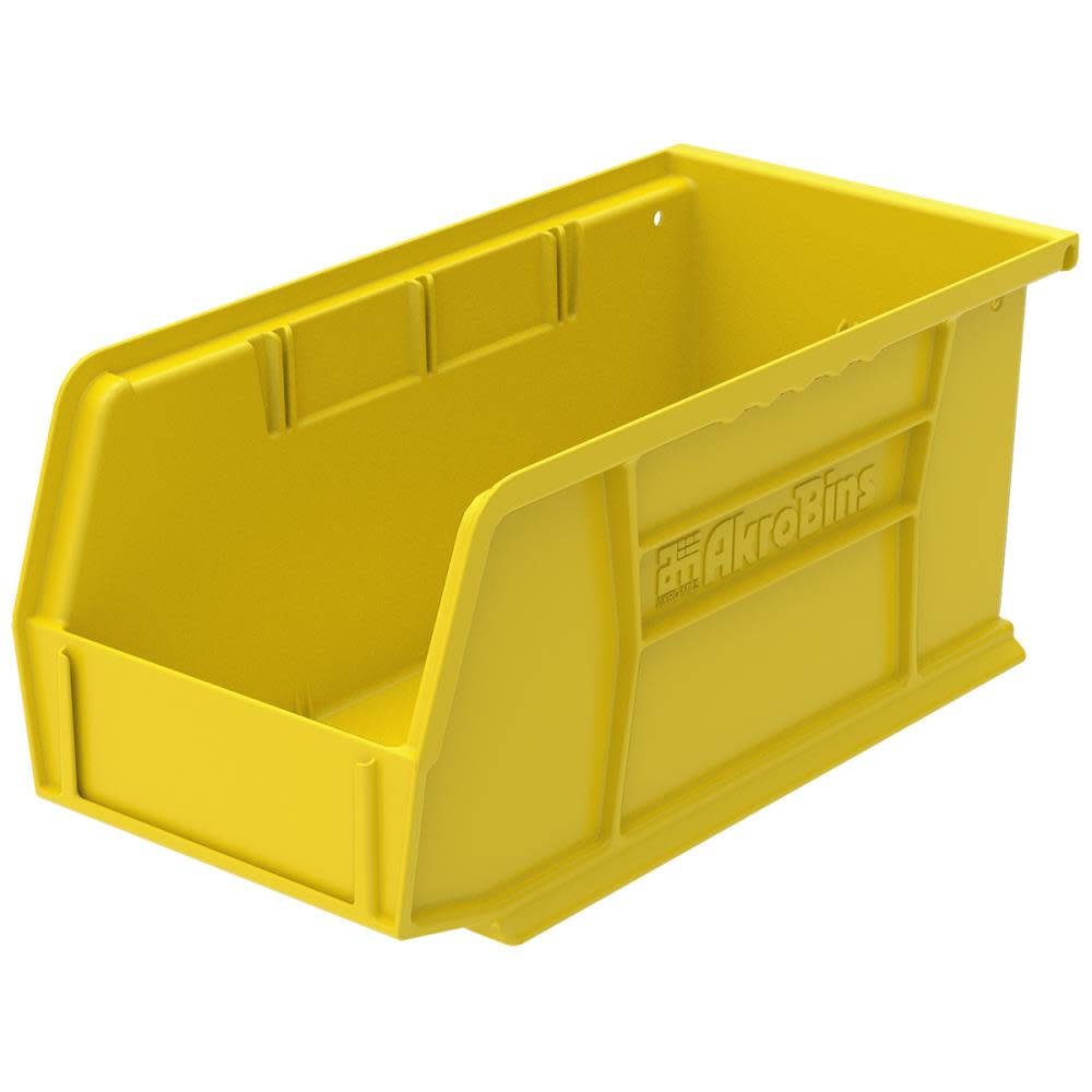 AkroBin 10-7/8In x 5-1/2In x 5In Yellow - 30230YELLOW - By Brand  sku 30230YELLOW