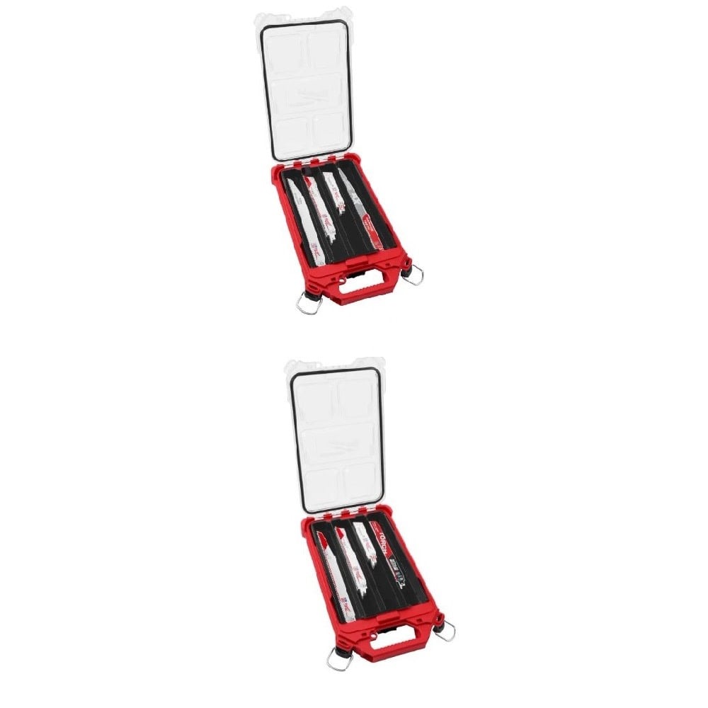 Milwaukee 15-Piece Blade Packout Kit, 22-Piece Blade Packout Kit Bundle