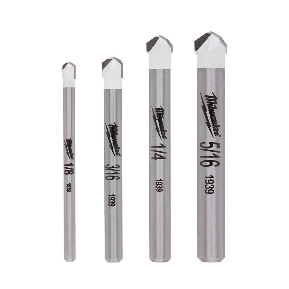 

Milwaukee 4 pc Tile and Natural Stone Bit Set