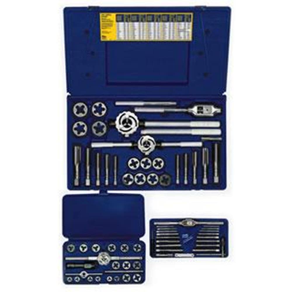 Irwin large tap and die hot sale set
