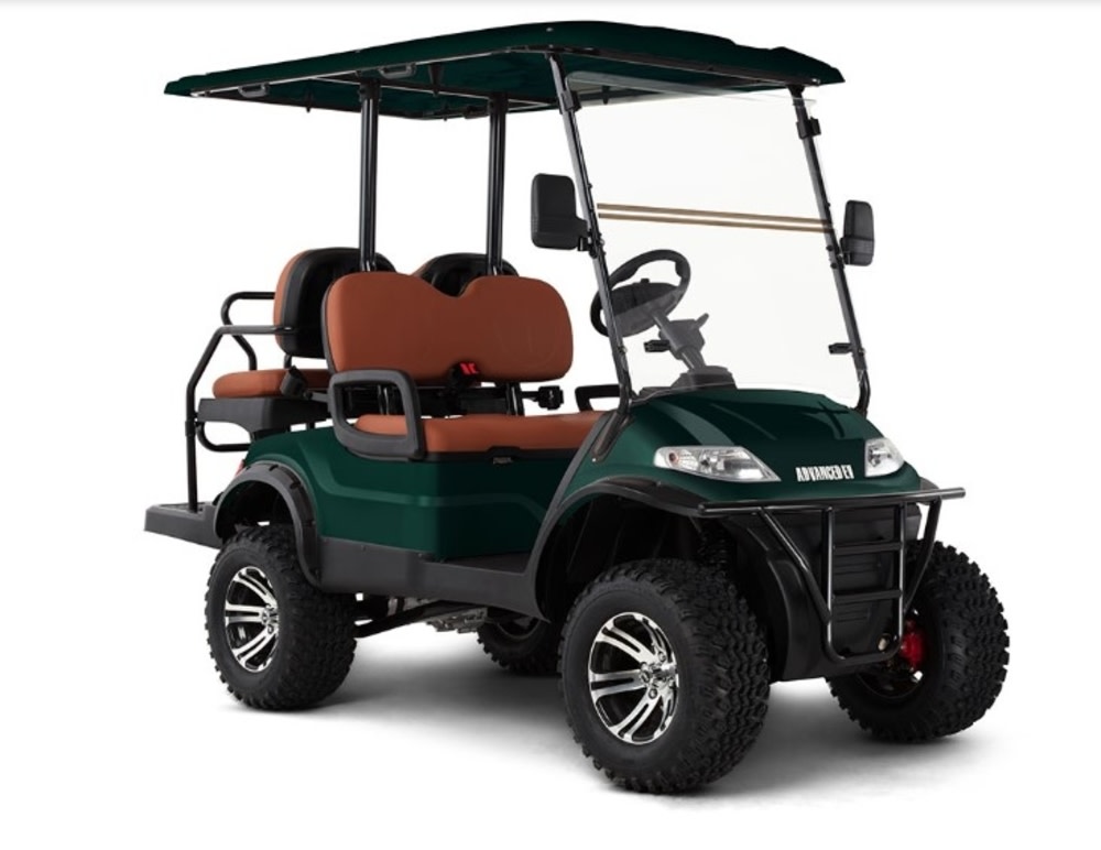 

Advanced EV EV1 4L Golf Car Metallic Green