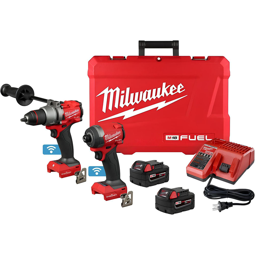Milwaukee M18 FUEL 2 Tool Combo Kit with ONE-KEY 3696-22 - Acme Tools