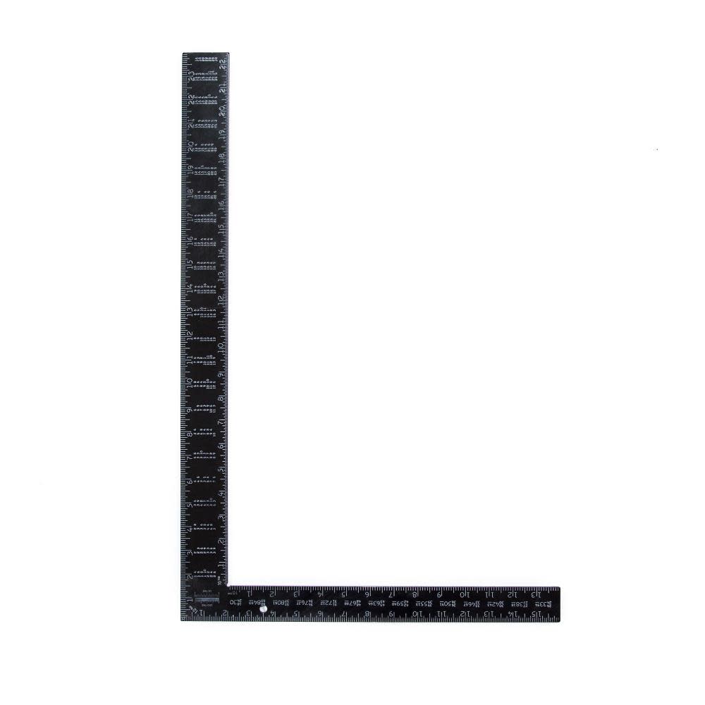 

Tool 16 In x 24 In Black Anodized Aluminum Rafter SquareProfessional Series