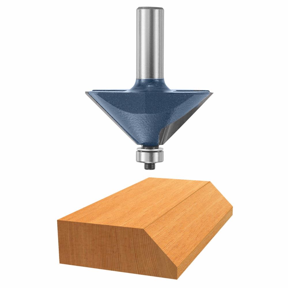 

Bosch 2 13/32" x 45 Carbide Tipped Chamfer Bit