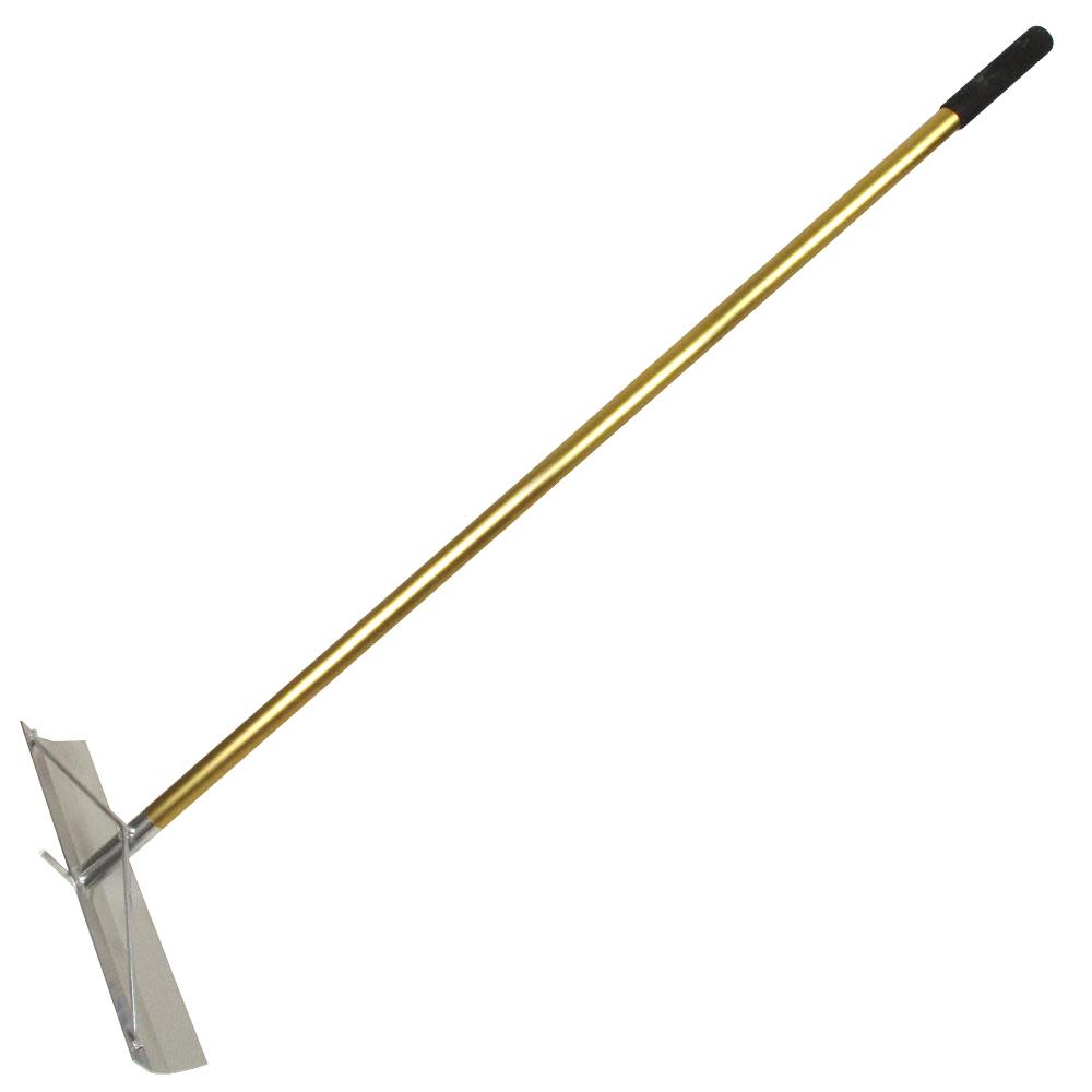 

Kraft Tool Co 19-1/2 In. x 4 In. Gold Standard Aluminum Concrete Placer with Hook