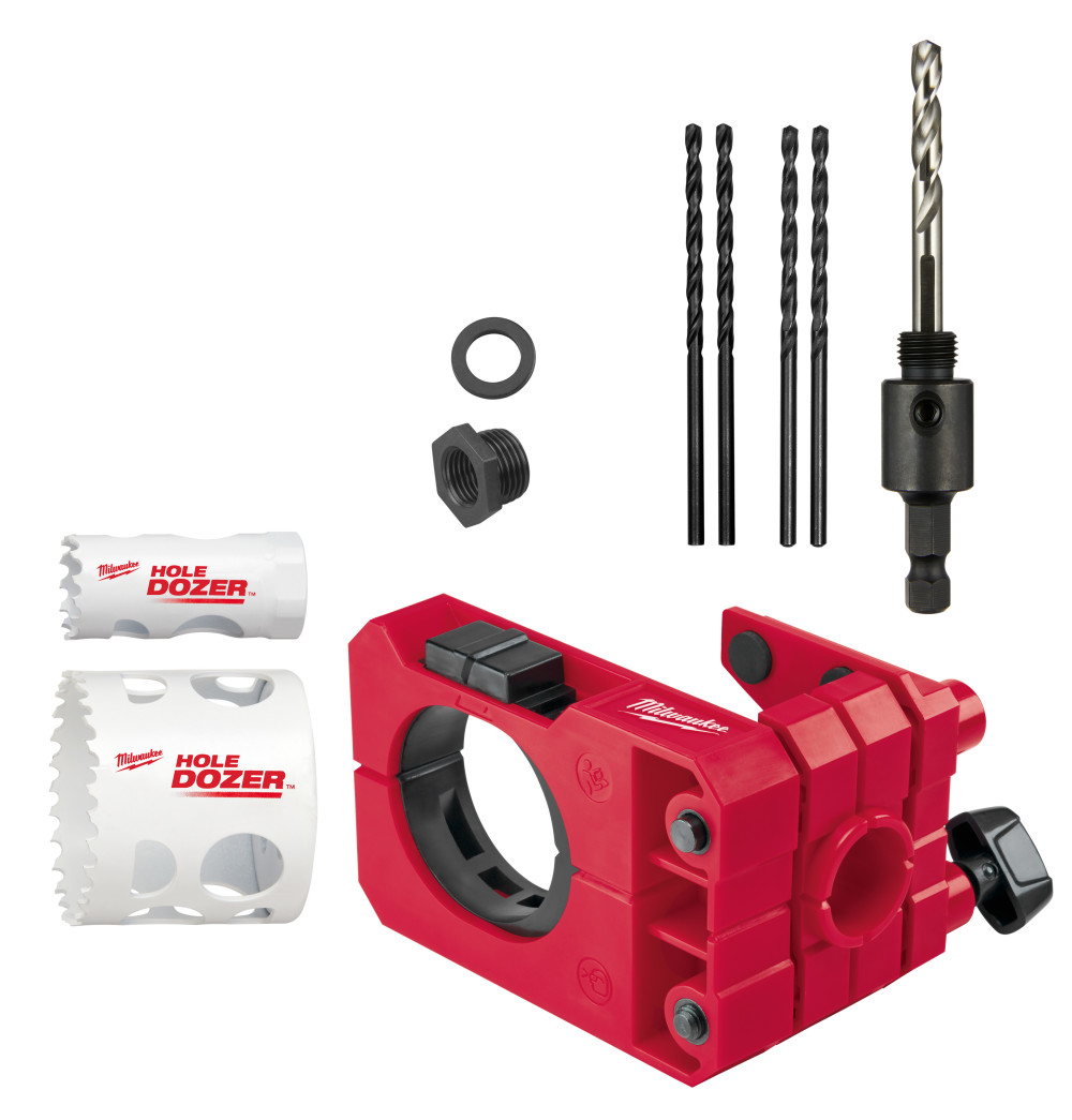 

Milwaukee HOLE DOZER Door Lock Installation Hole Saw Kit