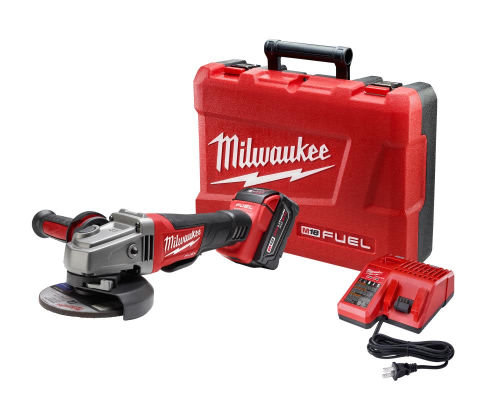 

Milwaukee M18 FUEL 4-1/2 In. / 5 In. Grinder Paddle Switch No-Lock Kit