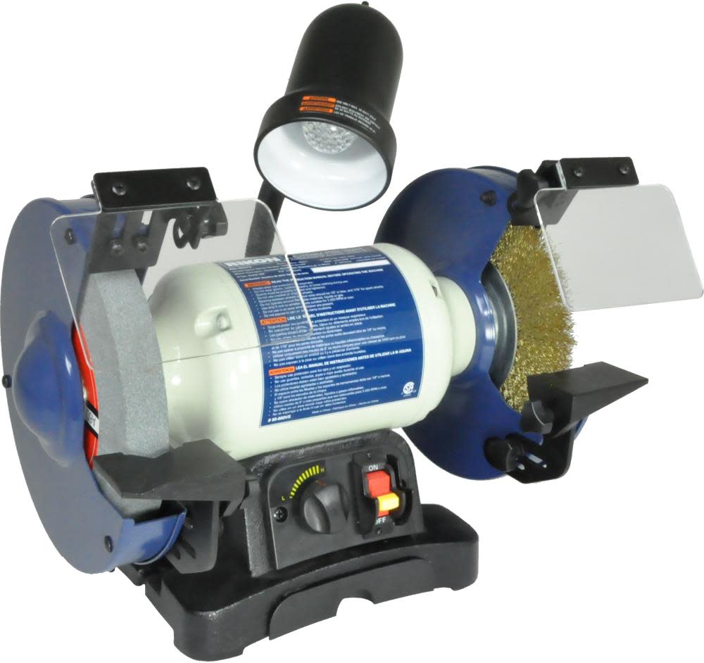 

8" Variable Speed 3/4HP Grinder