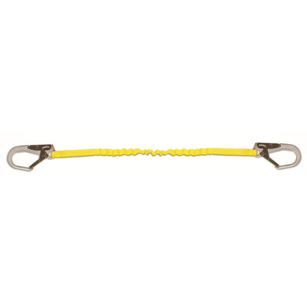 Guardian Fall Protection IS-72R - 6 Ft. Internal Shock Lanyard with Rebar Hook