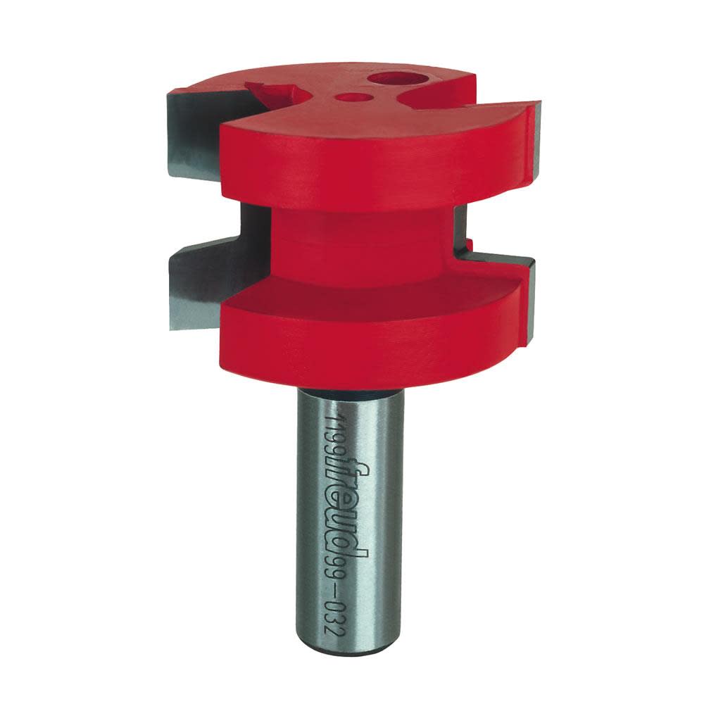 

Freud 1-21/32 In. (Dia.) Wedge Tongue & Groove Bit with 1/2 In. Shank