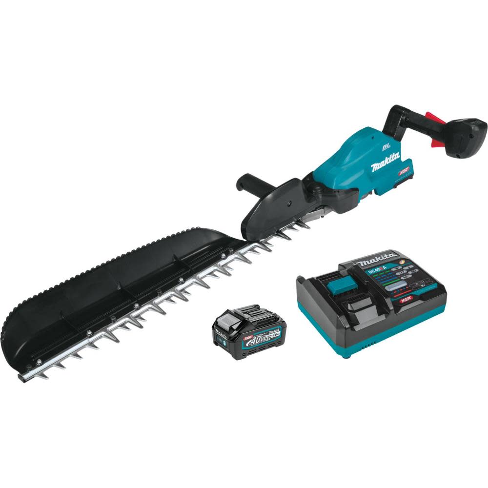 View Makita 40V max XGT 24in Single Sided Hedge Trimmer Kit