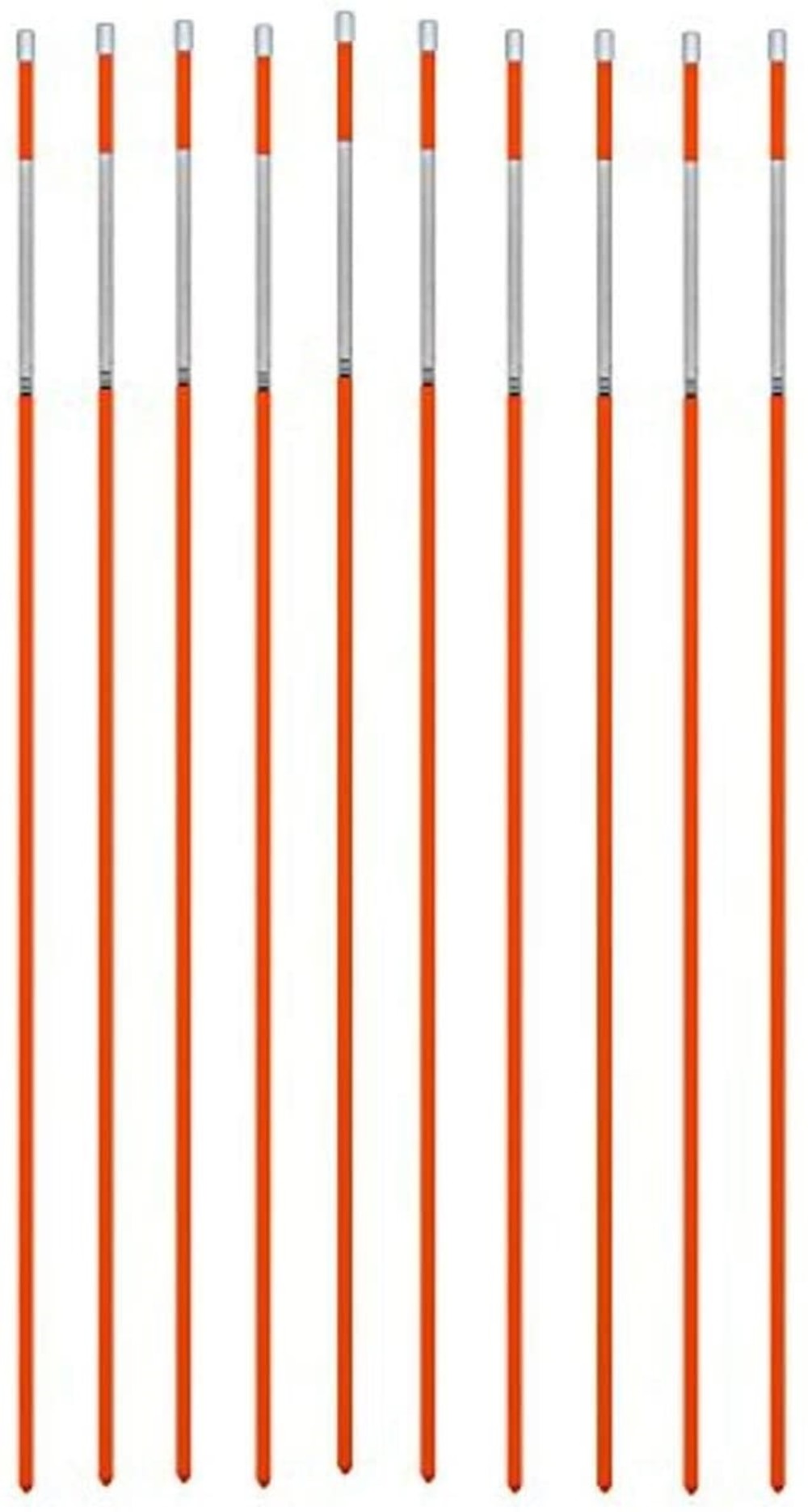 

HY-KO 72 In. Orange Driveway Markers - 10 Pack