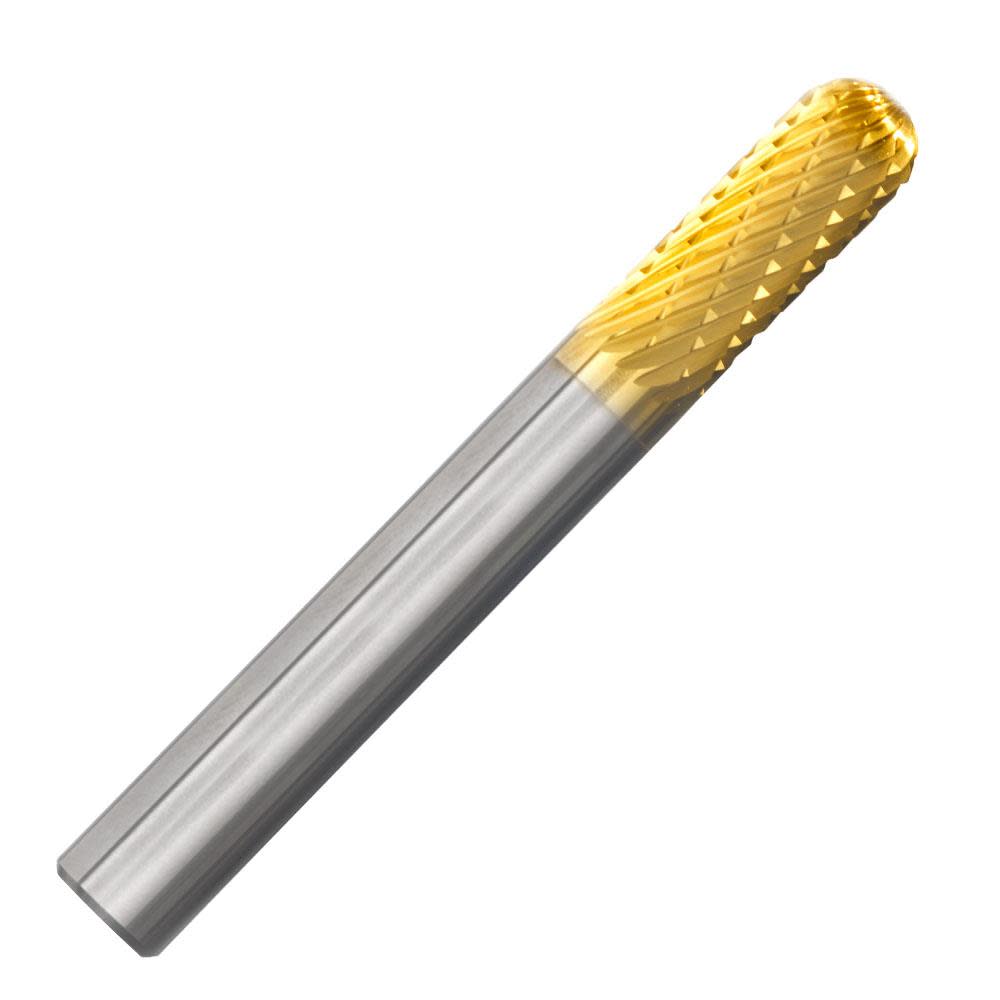 

Champion Cutting Tool SC1 Double Cut TIN Carbide Bur