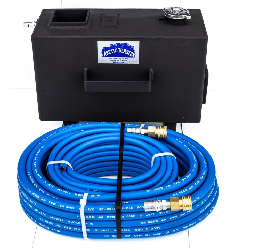 Steam pipe outlet thawing machine