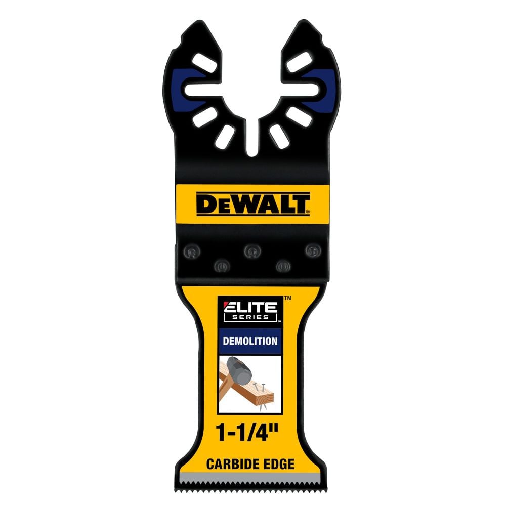 DEWALT ELITE SERIES 1-1/4 Inch Demolition Carbide Edge Oscillating Blade image number null