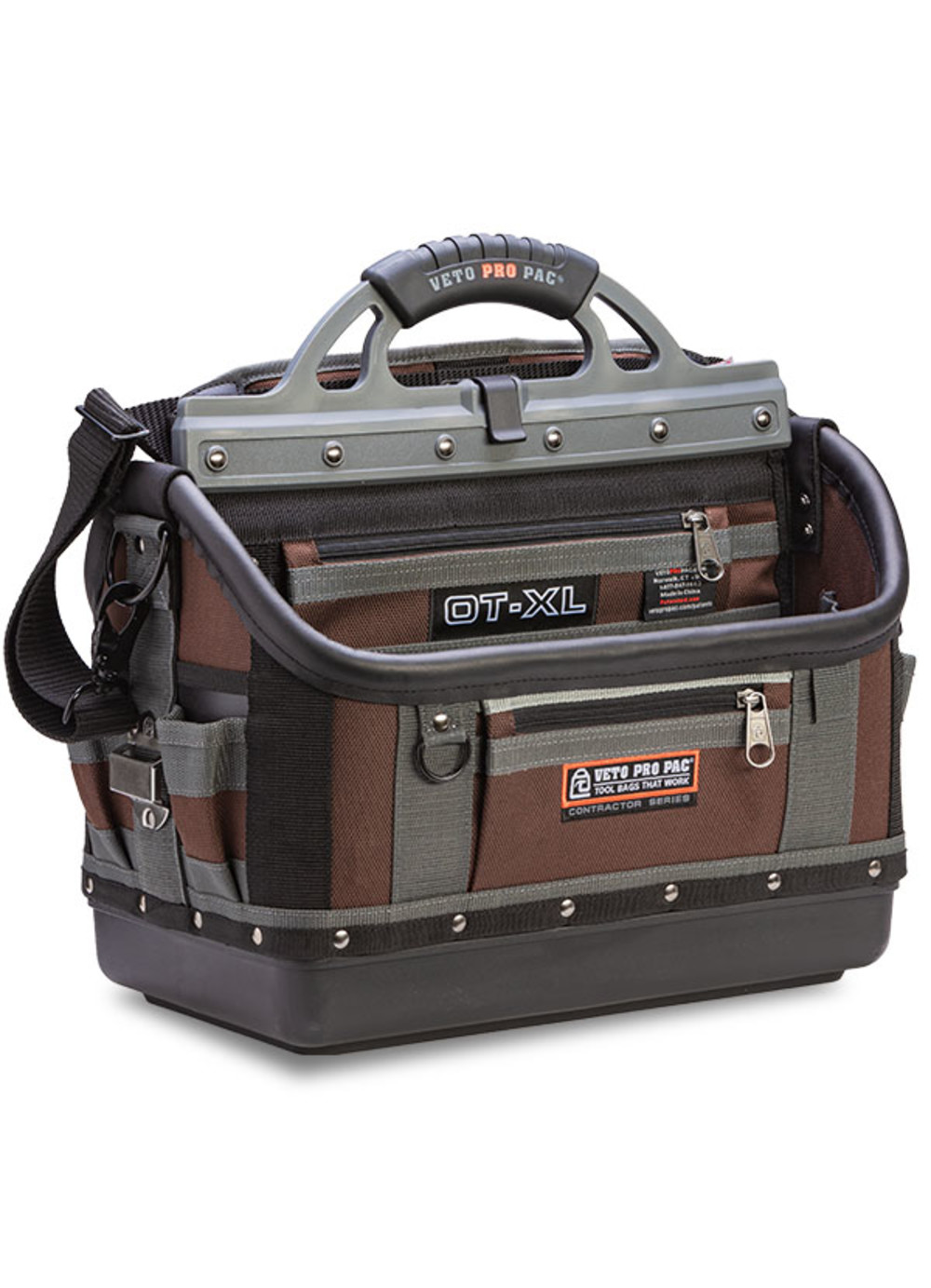Veto Pro Pac OT-LC Compact Open Top All Purpose Tool Bag 