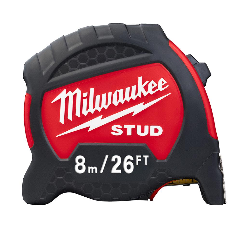 

Milwaukee 8m/26ft Gen II STUD Tape Measure