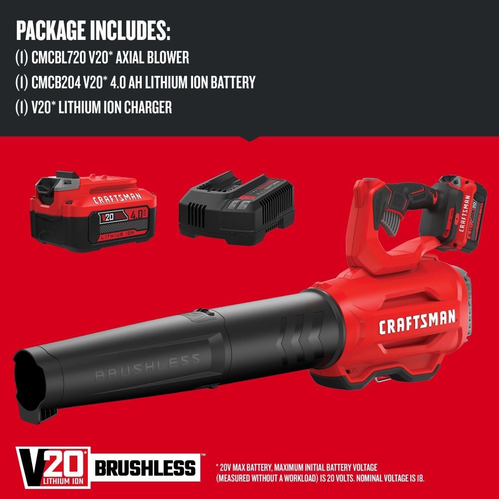 20v craftsman blower on sale