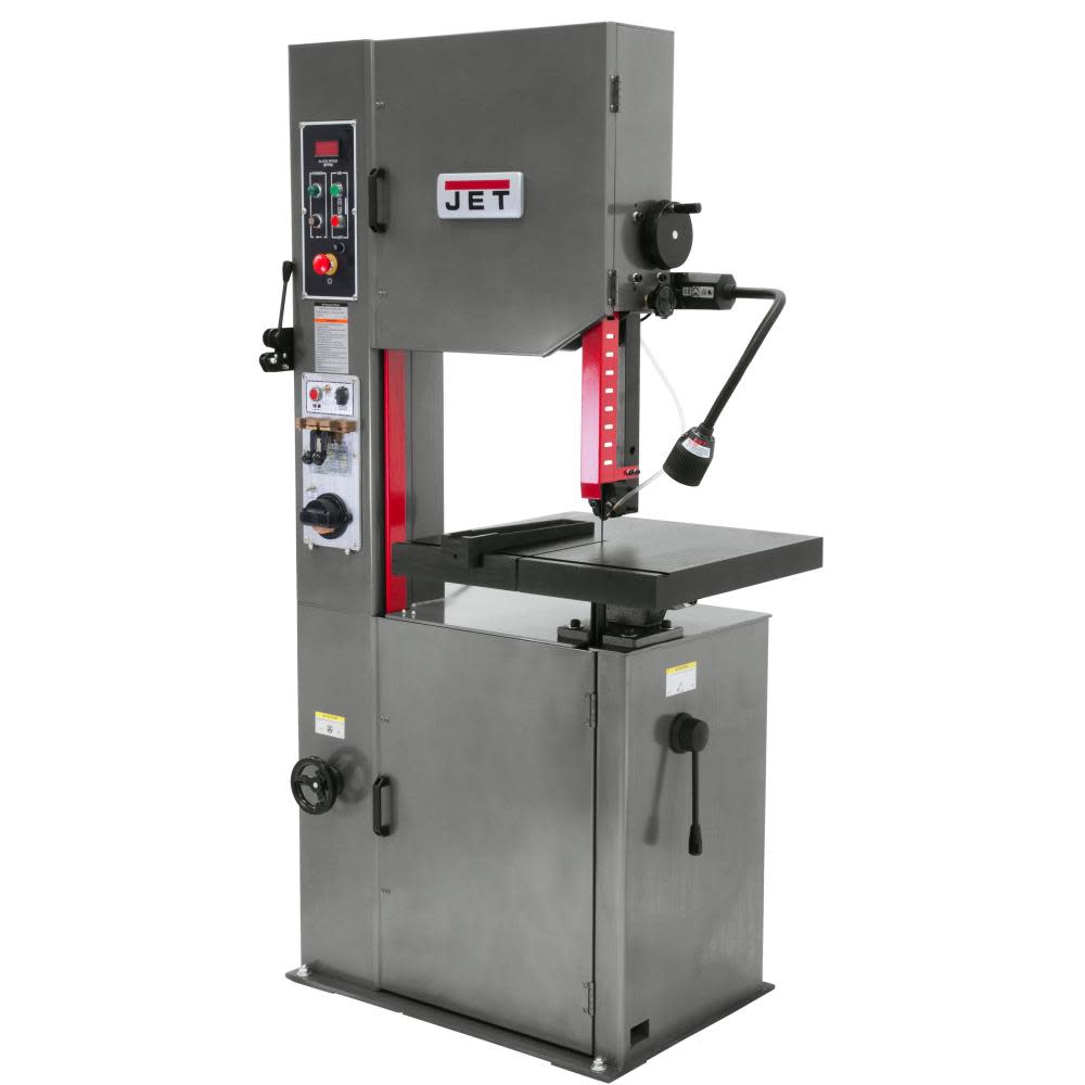 

JET VBS-1610 16 In. Vertical Bandsaw 2 HP 230/460 V 3Ph 230/460 V
