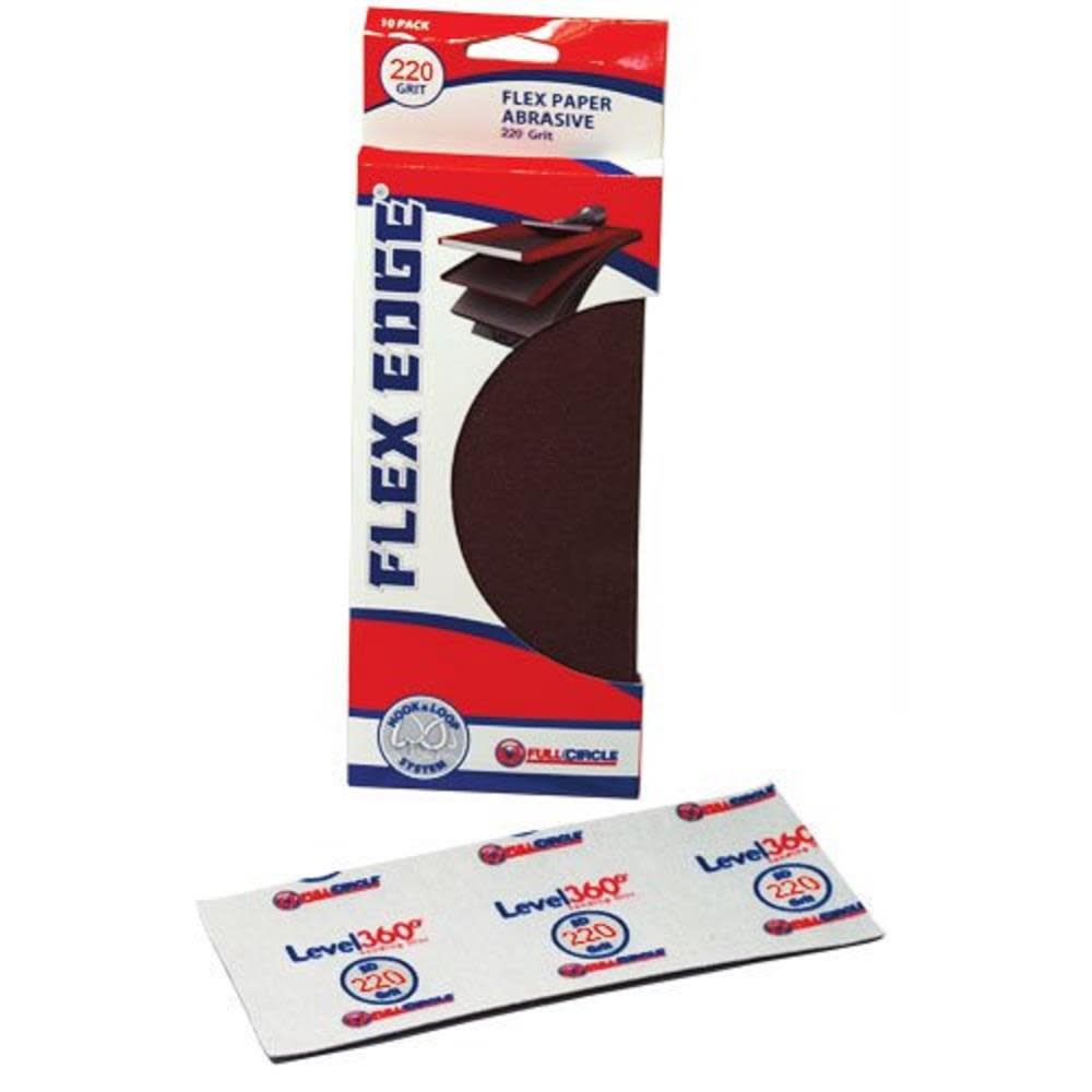 

Full Circle 220 Grit Flex Paper Sandpaper