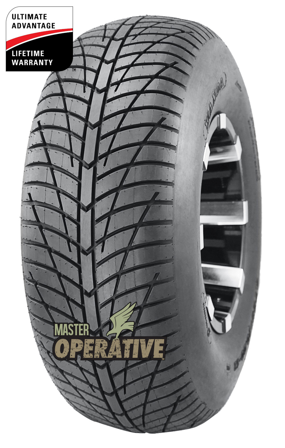 

Master ATV 25x10.00-12 4P TL Operative ATV Tire (Tire Only)