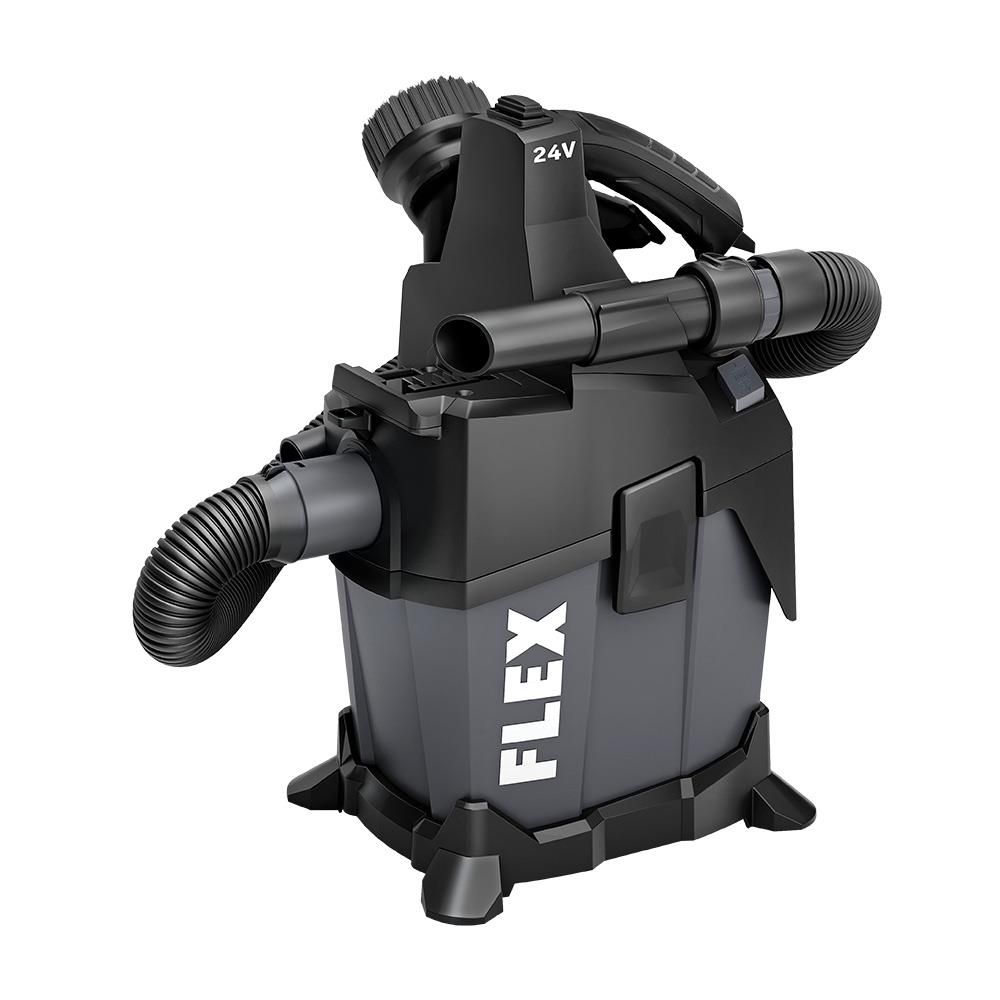 FLEX 24V 1.6 Gallon WET/DRY Vacuum (Bare Tool)