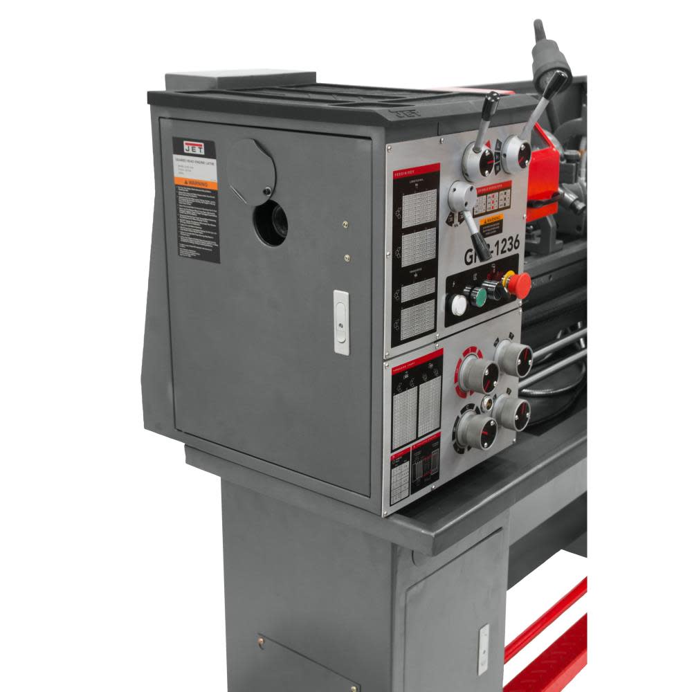 atry12.　36 JET 12 x 36 Geared Head Bench Lathe 321236 - Acme Tools