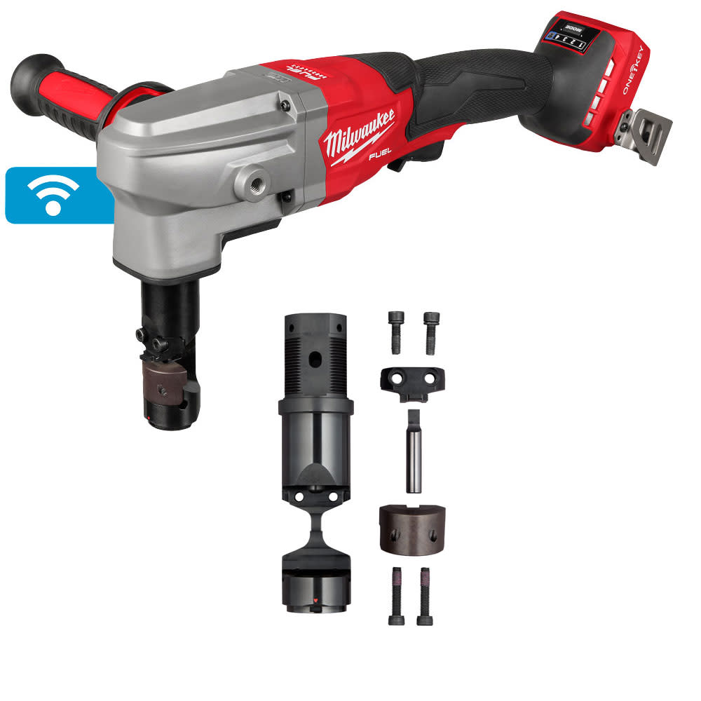 Milwaukee M18 FUEL 10 Gauge Nibbler with Extra Die Holder