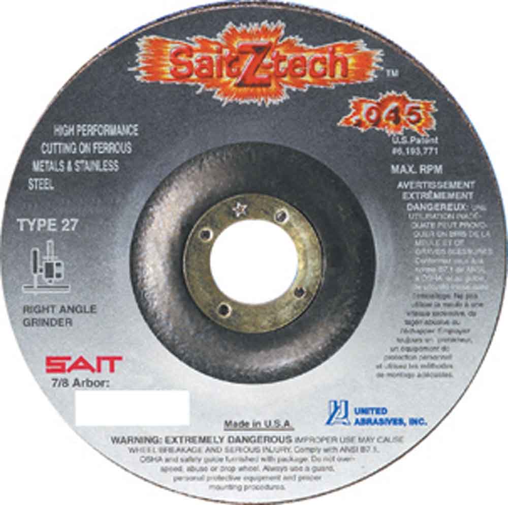 

United Abrasives 7" Z Tech Cutting Wheel