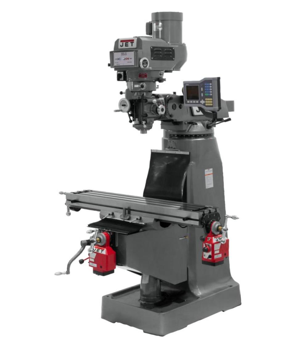 

JET JTM-4VS Mill with X and Y-Axis Powerfeeds