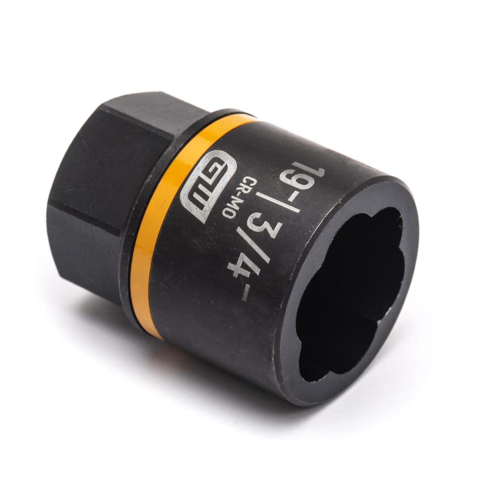 GEARWRENCH 3/8 Drive Bolt biter Impact Extraction Socket 19-mm [3/4"-]