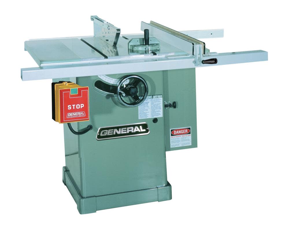 

General International 10" Right Tilt Commercial Table Saw 36" Rip Capacity