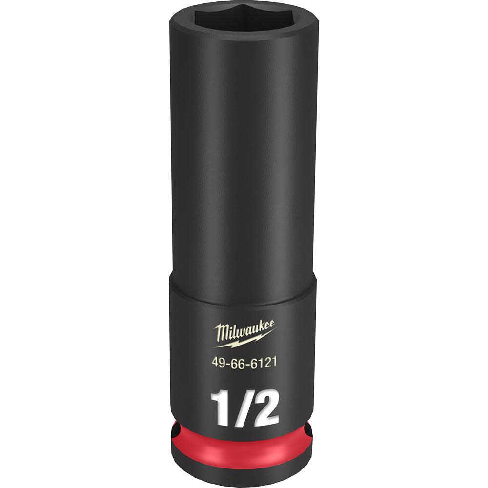 

Milwaukee SHOCKWAVE Impact Duty Socket 3/8" Drive 1/2" Deep 6 Point