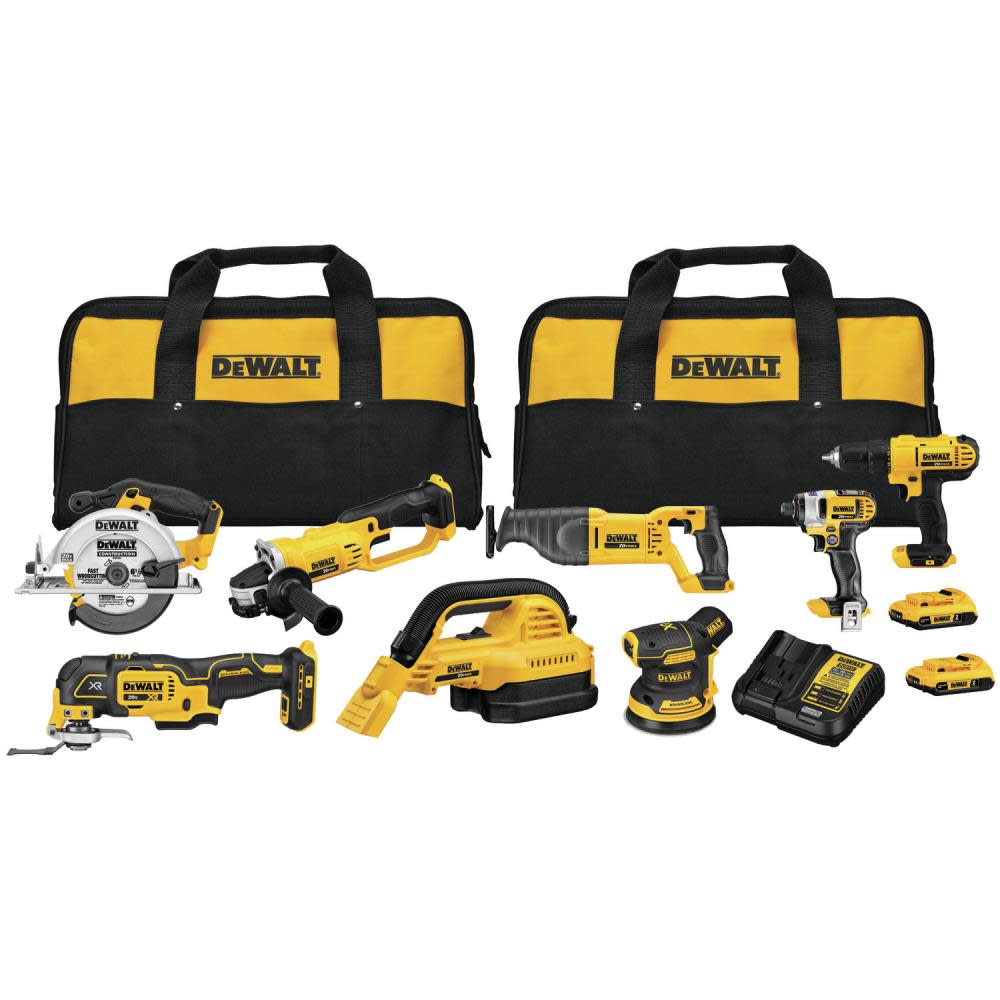 

DEWALT 20V 8 Tool Combo Kit