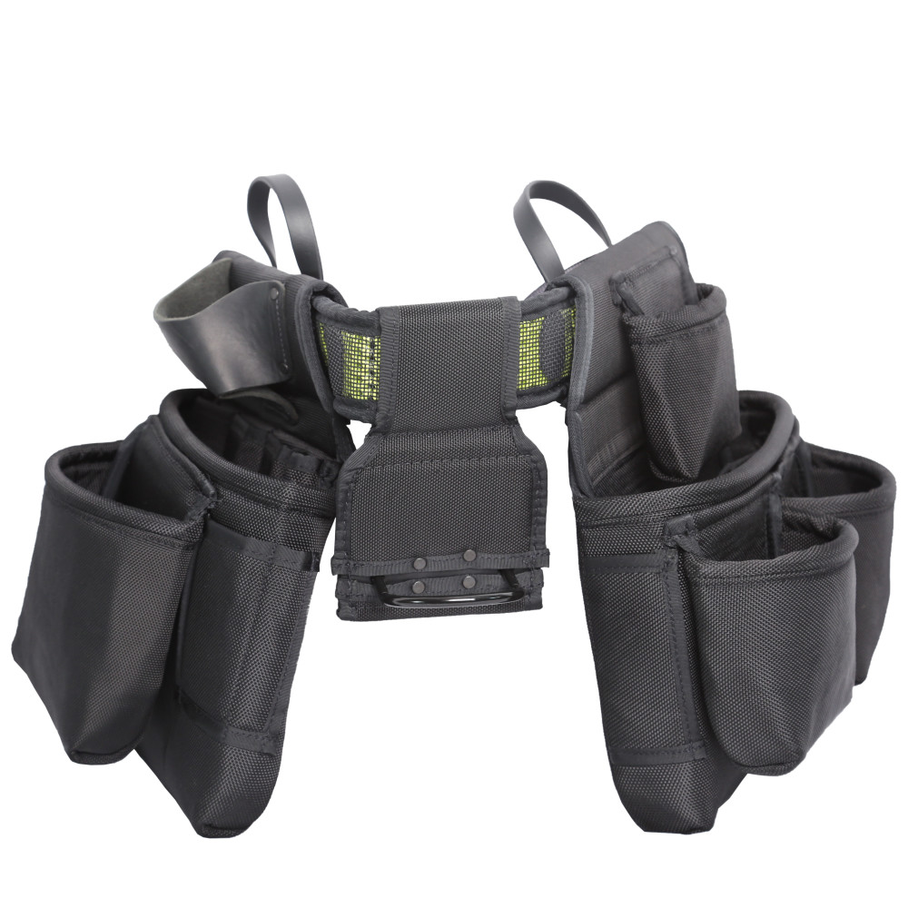 Duluth Pack Tool Belt Complete Nylon Black L/XL (4252in) Z073BLKL