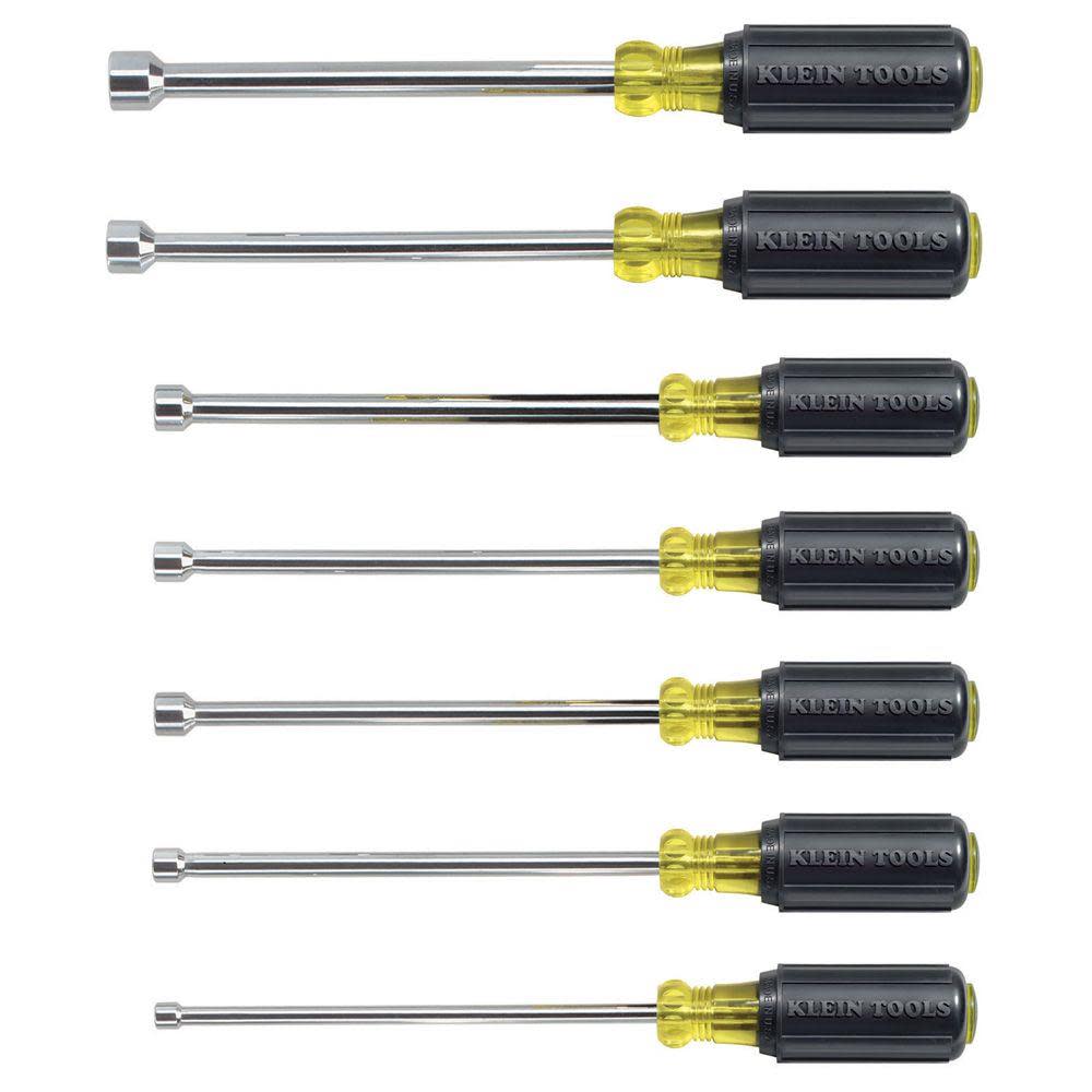 

Klein Tools 7 Piece Nut Driver Set 6" Shafts