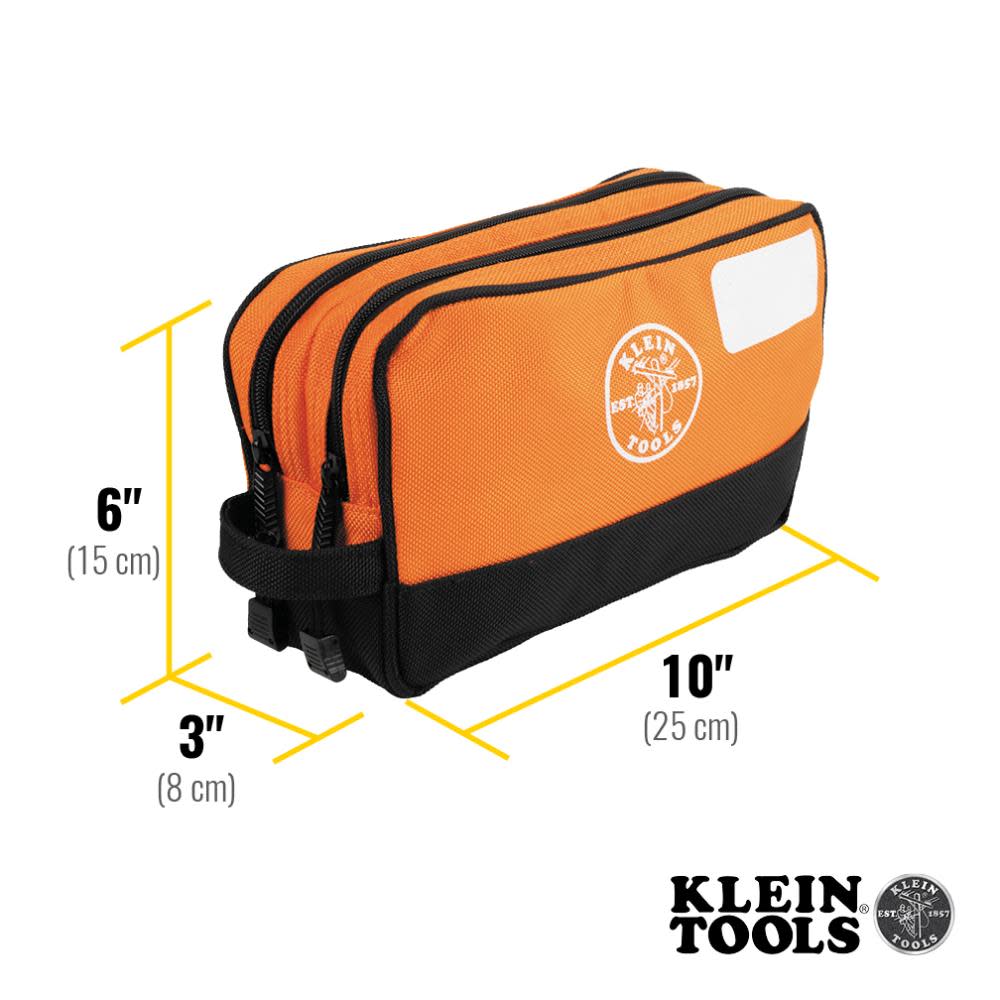 WEB限定カラー Bag, Zipper Double Tools Klein 10 Acme - 55582 3-Inch x 6 x その他