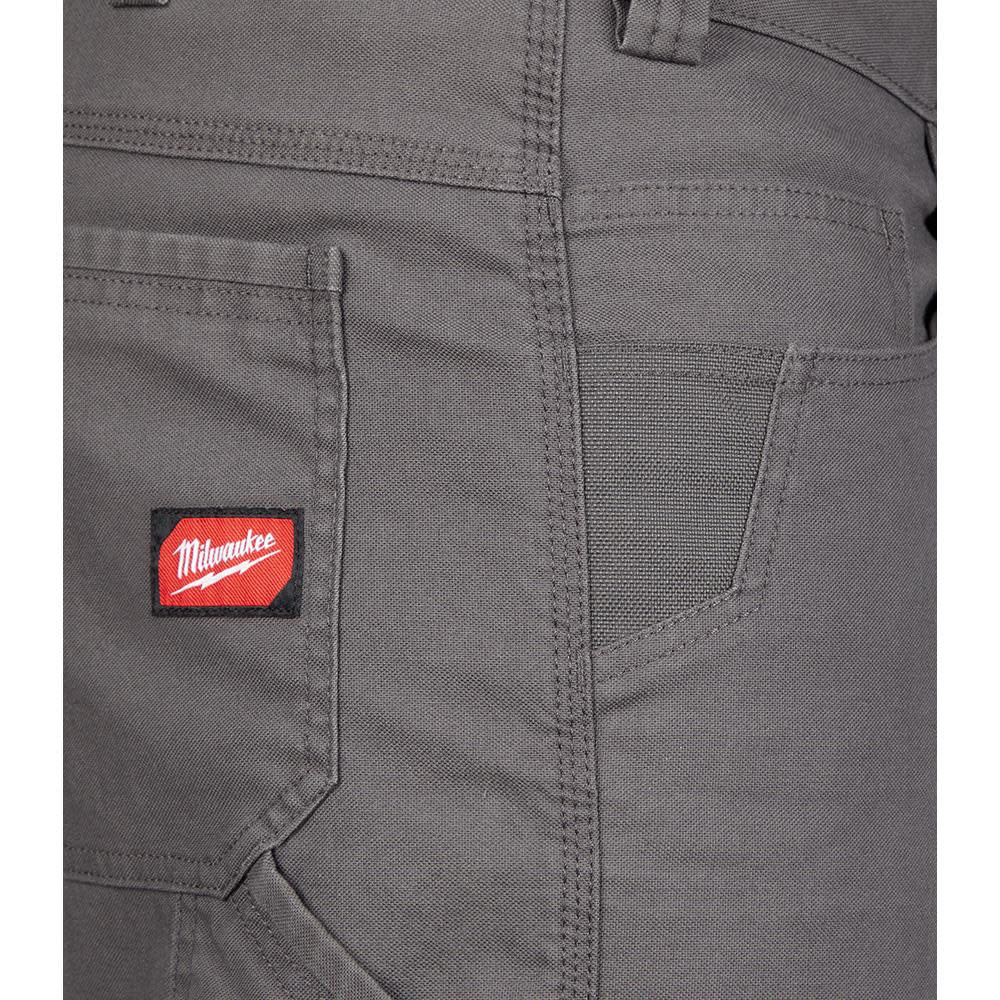 Milwaukee Work Pants Flex Heavy Duty Gray 36 X 32 701g 3632 From Milwaukee Acme Tools
