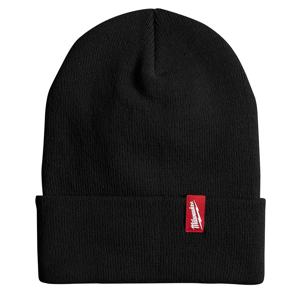 Milwaukee Acrylic Cuffed Beanie – Black