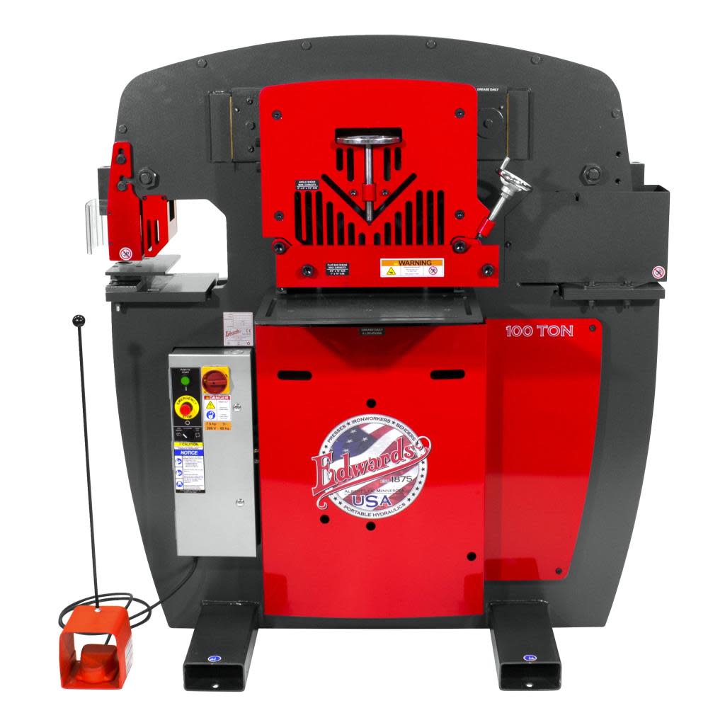 

Edwards 100 Ton Ironworker