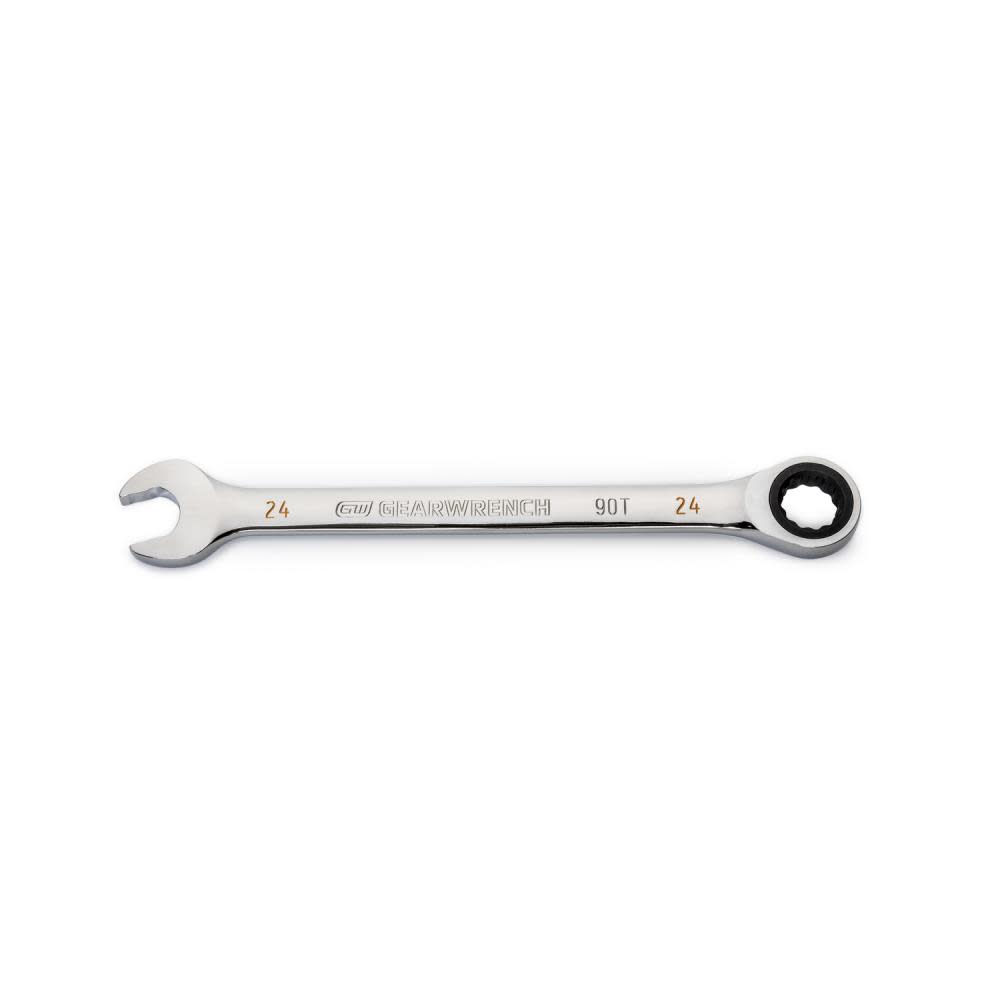 

GEARWRENCH 24mm 90T 12 Point Ratcheting Combination Wrench