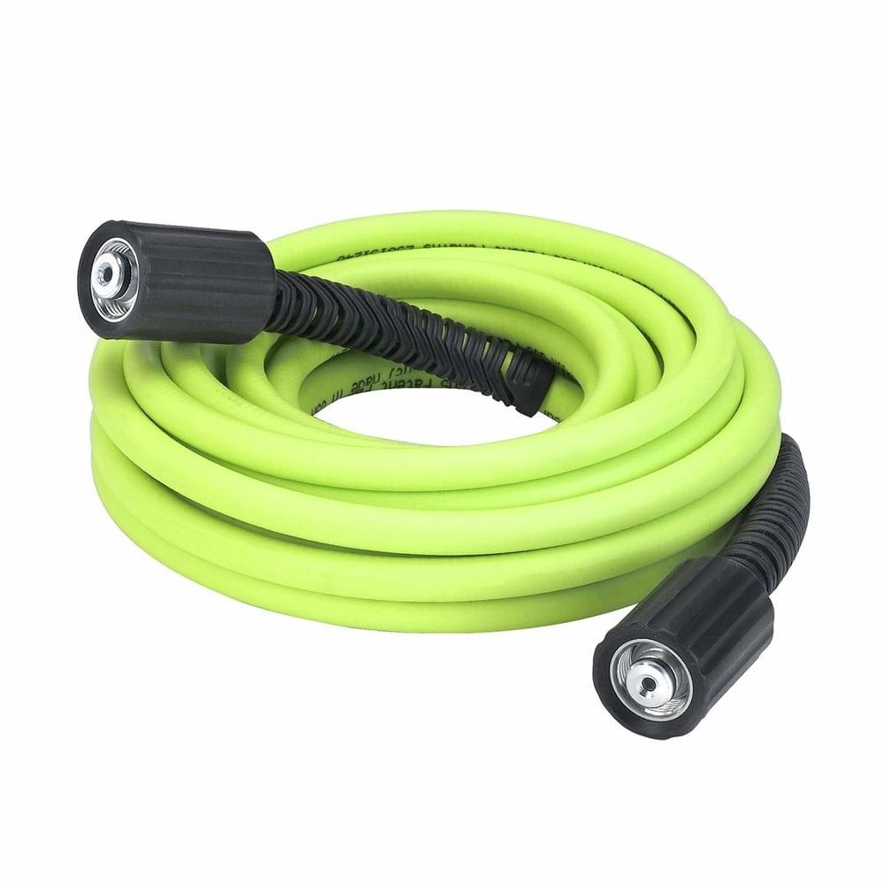 Flexzilla Pressure Washer Hose 1/4in x 25 M22 Fittings HFZPW3425M