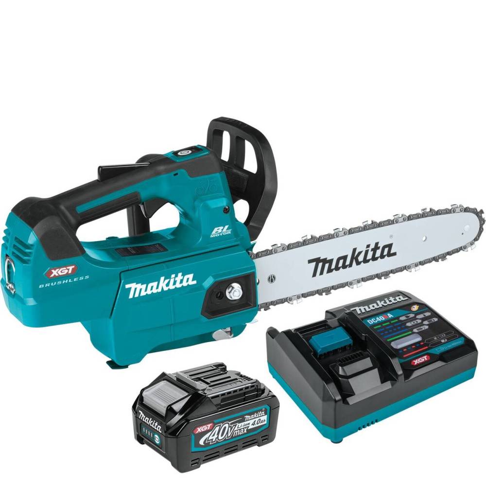 View Makita 40V max XGT Cordless 12in Top Handle Chain Saw Kit