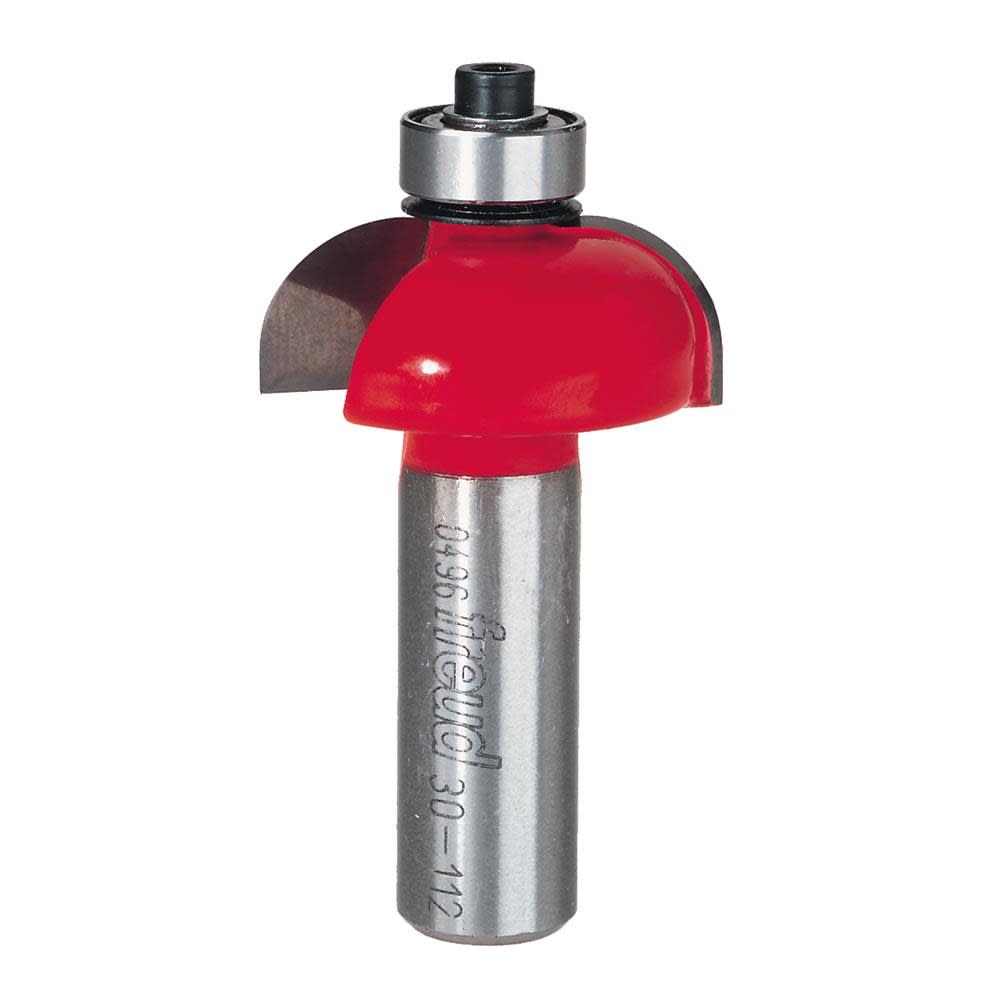 Freud 3/8 In. Radius Cove Bit with 1/2 In. Shank - 30-112 - By Brand  sku 30-112