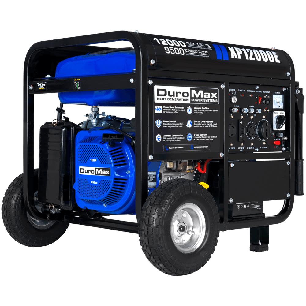 

Duromax 12000-Watt Gas Powered Portable Generator