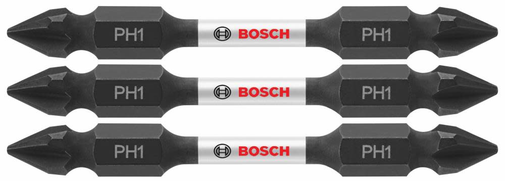 

Bosch 3 pc. Impact Tough 2.5 In. Phillips #1 Double-Ended Bits