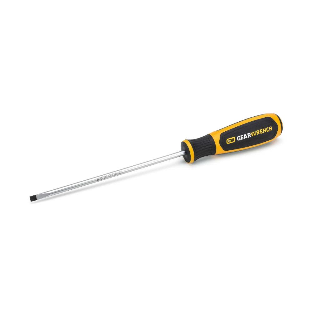 

GEARWRENCH 3/16" x 6" Cabinet Dual Material Screwdriver